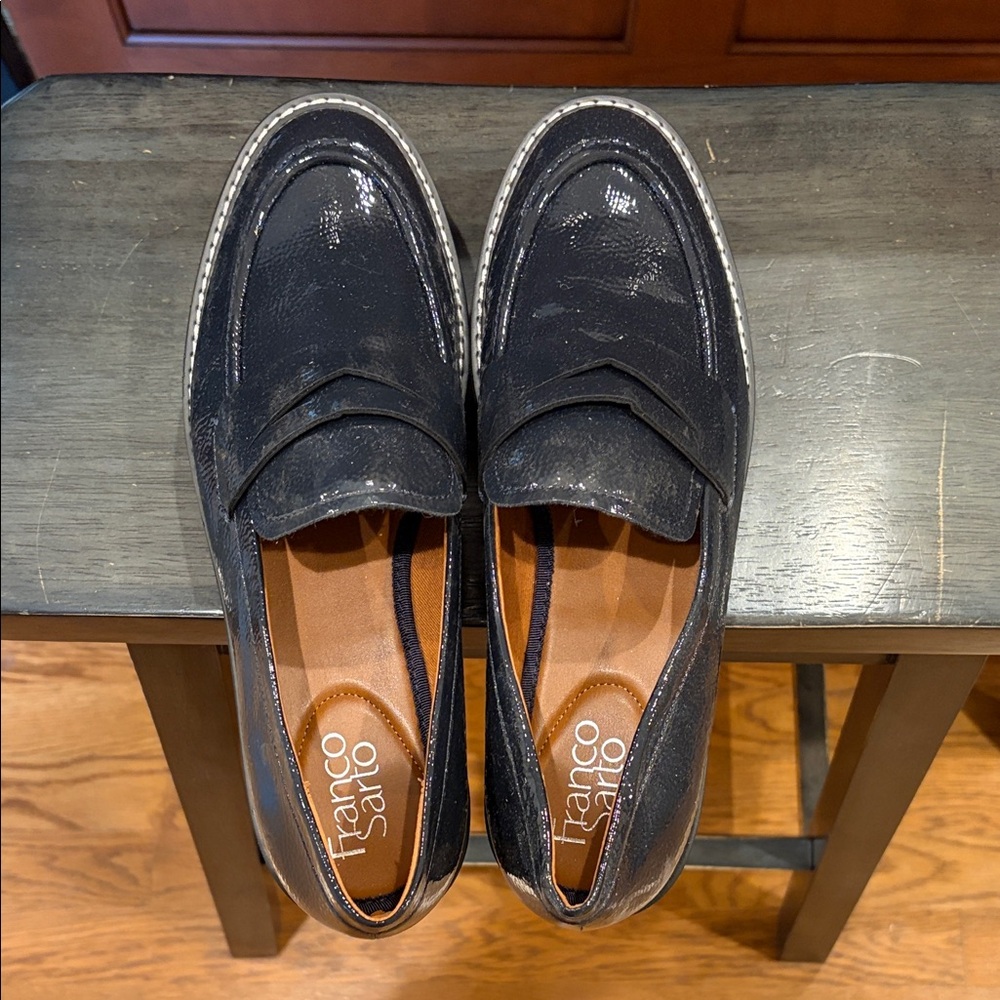 Franco Sarto Women’s Navy Loafers